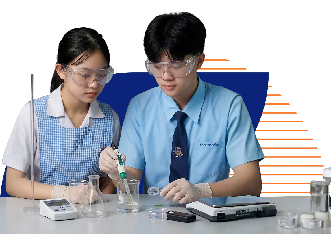 Cambridge A-Levels Students at Universal School Jakarta